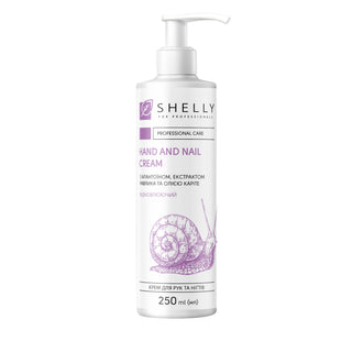 Shelly Hand and nail cream with allantoin, snail extract and shea oil (250ml)