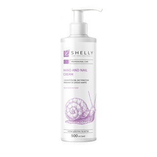 Shelly Hand and nail cream with allantoin, snail extract and shea oil (500ml)
