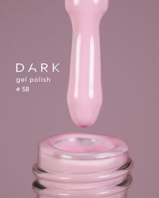 DARK Gel polish 58 (10 ml)