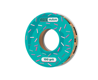 Spare file block tape pampam Expert 100 grit without plastic reel