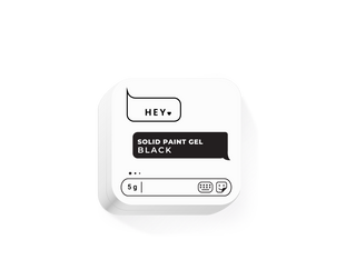 HEYlove Paint gel Black (5ml)