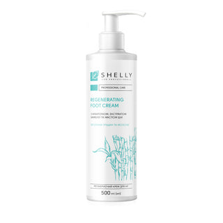 Shelly regenerating foot cream with allantoin, bamboo extract and shea butter (500ml)