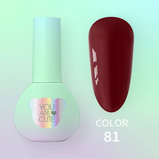 YOUARECUTE Gel polish 81 (5ml)
