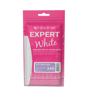 Staleks Expert зcrescent interchangeable files (240 grit)