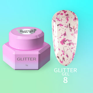 YOUARECUTE Glitter gel 8 (5ml)