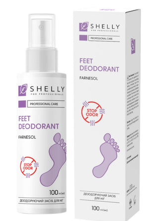 Shelly long-lasting foot deodorant with farnesol (100 ml)