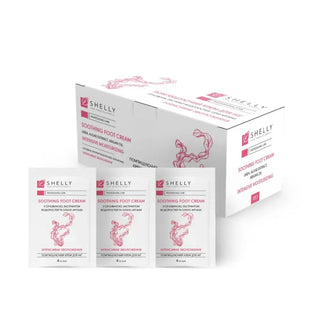 Shelly softening foot cream with urea, algae extract and argan oil 4*100