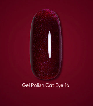 DARK Gel polish Cat eye 16 (6 ml)