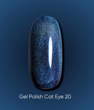 DARK Gel polish Cat eye 20 (6 ml)