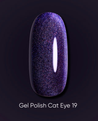 DARK Gel polish Cat eye 19 (6 ml)