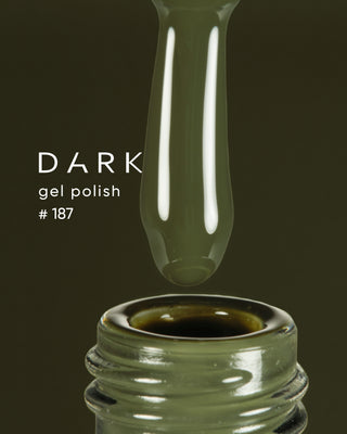 Dark Gel polish 187 (10ml)