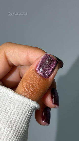 DARK Gel polish Cat eye 35 (6 ml)