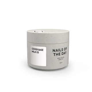NAILSOFTHEDAY Cover base milk 03 (30ml)