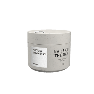 NAILSOFTHEDAY Polygel SHIMMER 01 (30ml)