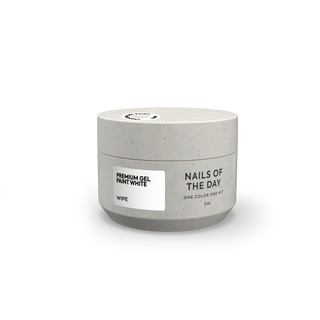 NAILSOFTHEDAY Gel paint White wipe (5ml)