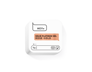 HEYlove Platinum gel Rose Gold (5ml)