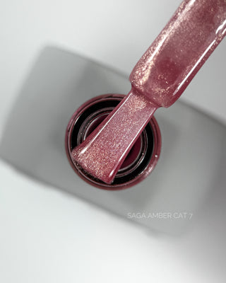 Saga gel polish AMBER CAT 7 (10ml)