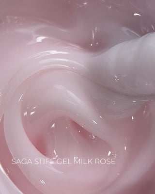 Saga STIFF GEL milk rose (15ml)
