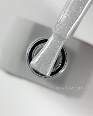 Saga gel polish GLOW CAT 8 (10ml)
